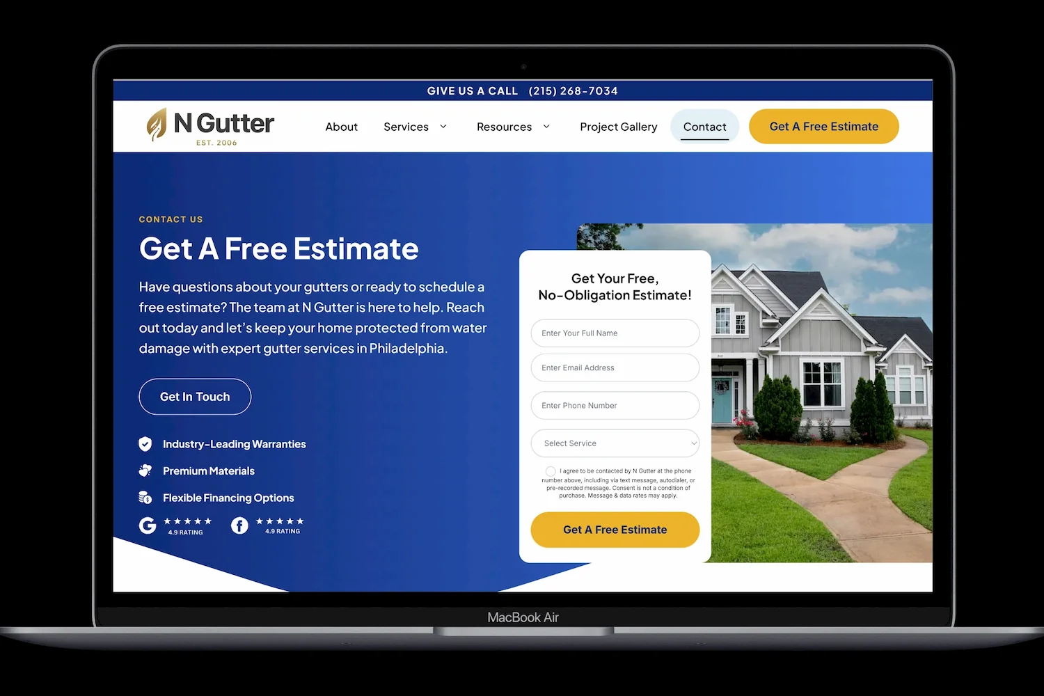 the booked solid website formula